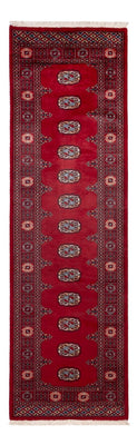 Loper Pakistaans tapijt - 259 x 80 cm - rood