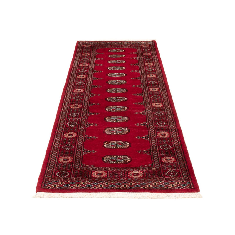 Loper Pakistaans tapijt - 259 x 80 cm - rood