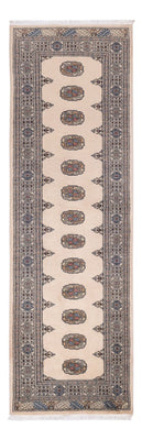 Loper Pakistaans tapijt - 246 x 78 cm - beige
