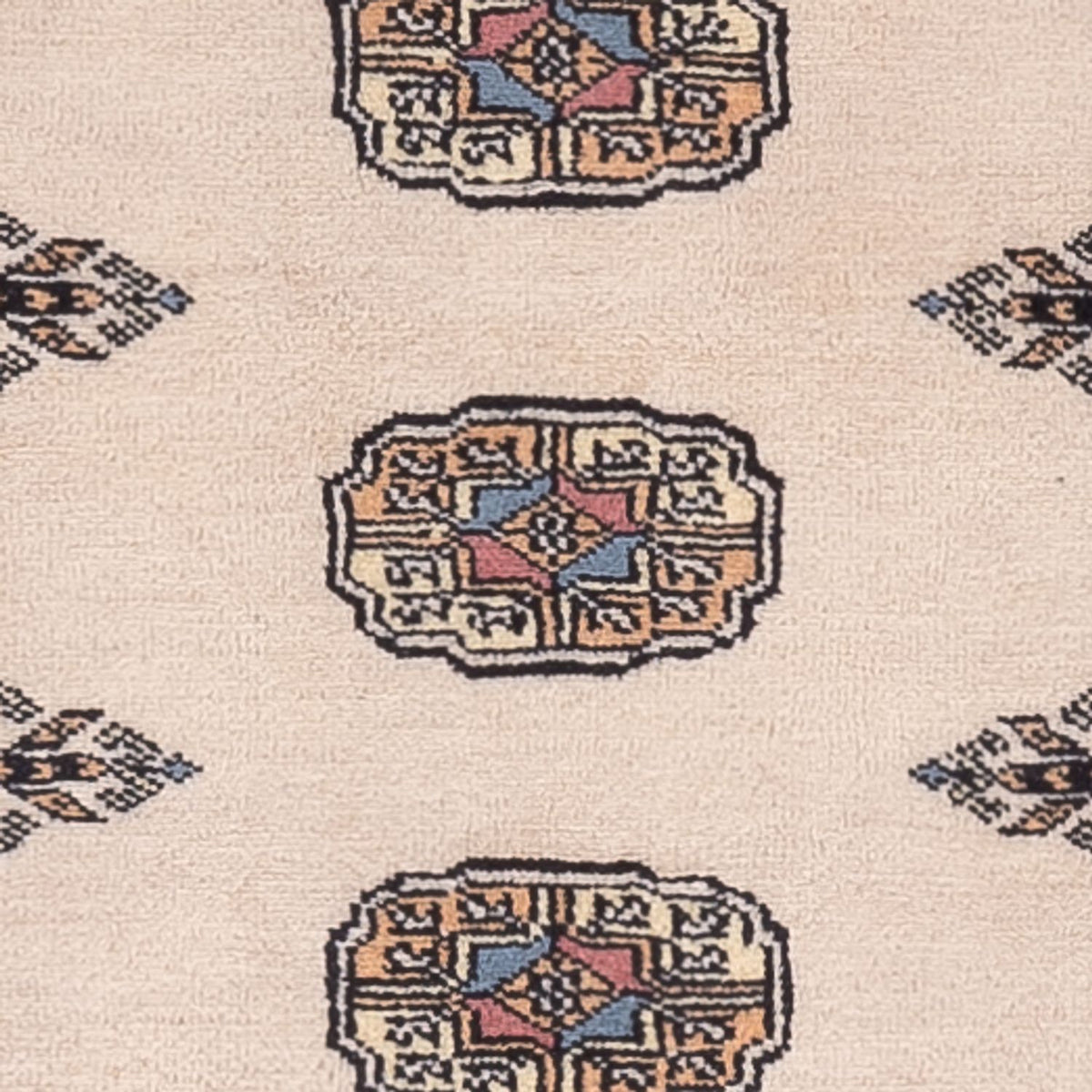 Loper Pakistaans tapijt - 246 x 78 cm - beige