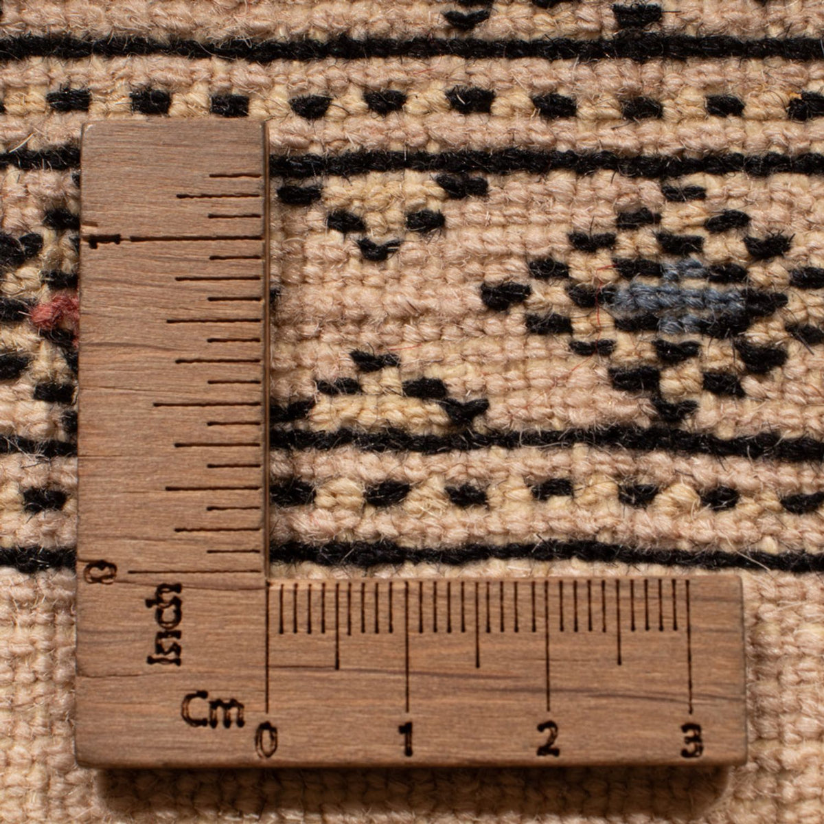 Loper Pakistaans tapijt - 244 x 77 cm - beige