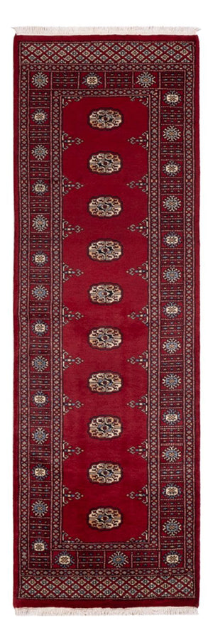 Loper Pakistaans tapijt - 241 x 77 cm - rood
