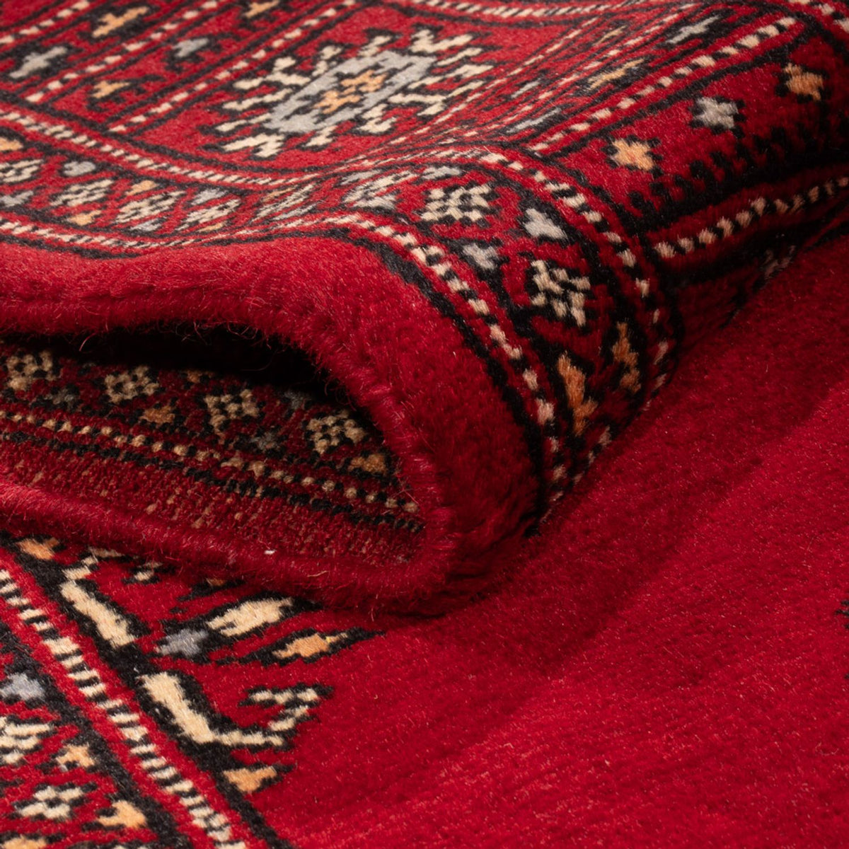 Loper Pakistaans tapijt - 241 x 77 cm - rood