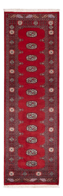 Loper Pakistaans tapijt - 236 x 77 cm - rood