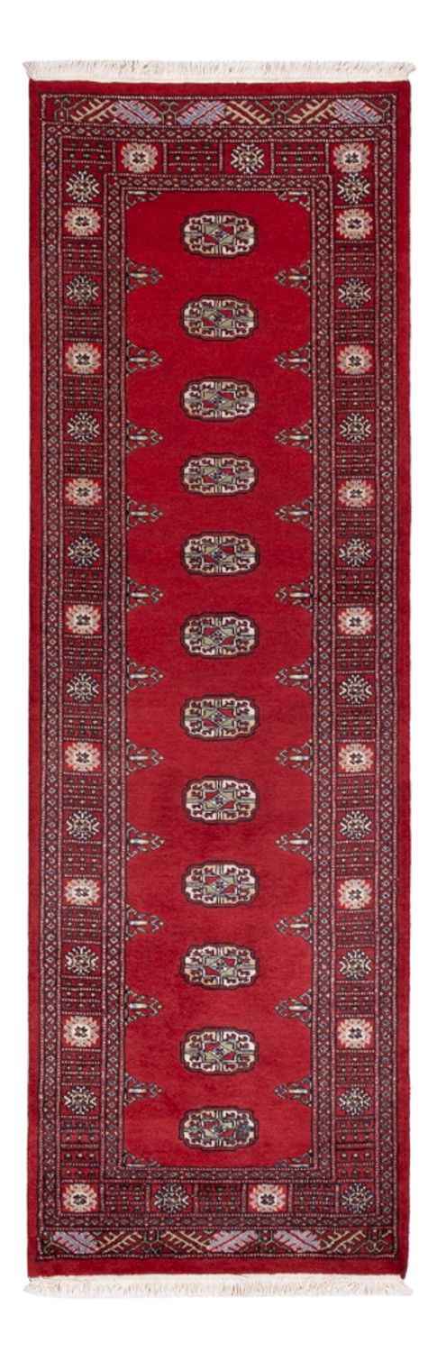 Loper Pakistaans tapijt - 236 x 77 cm - rood