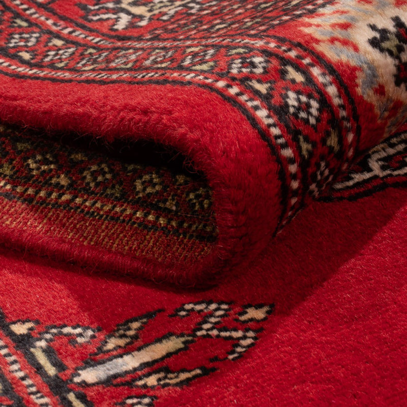 Loper Pakistaans tapijt - 236 x 77 cm - rood