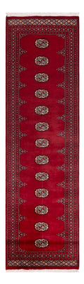 Loper Pakistaans tapijt - 262 x 77 cm - rood