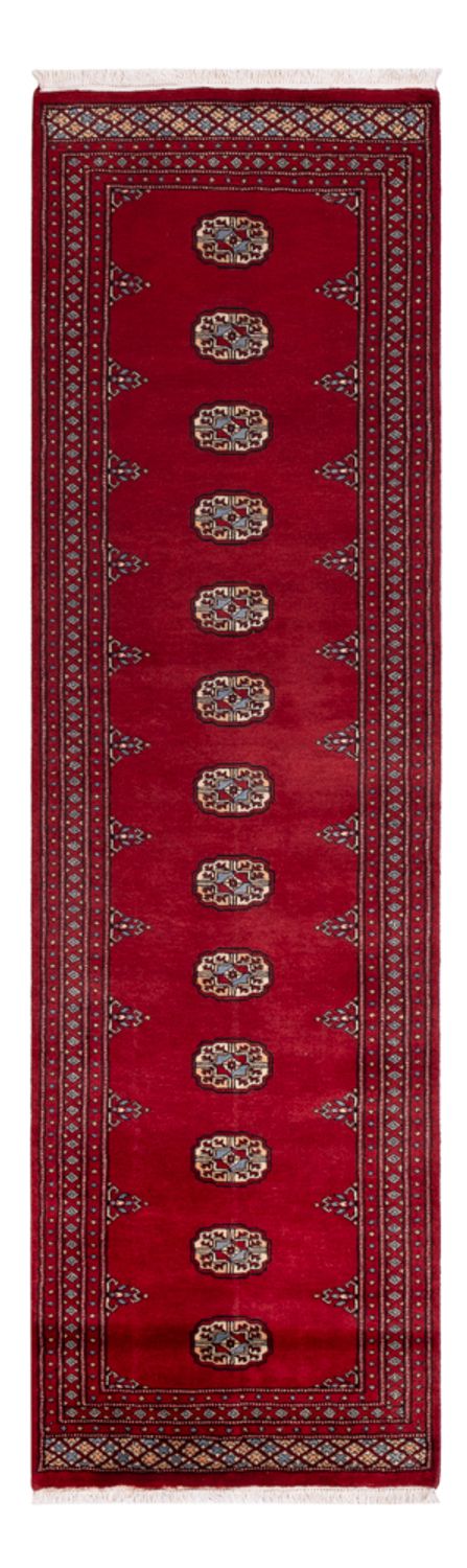 Loper Pakistaans tapijt - 262 x 77 cm - rood