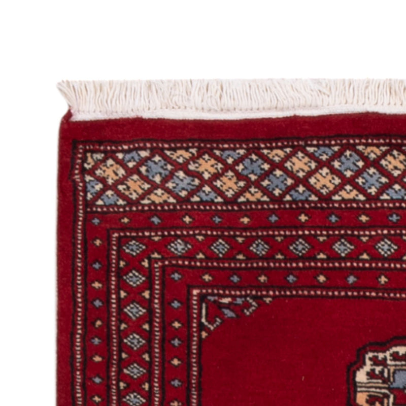 Loper Pakistaans tapijt - 262 x 77 cm - rood