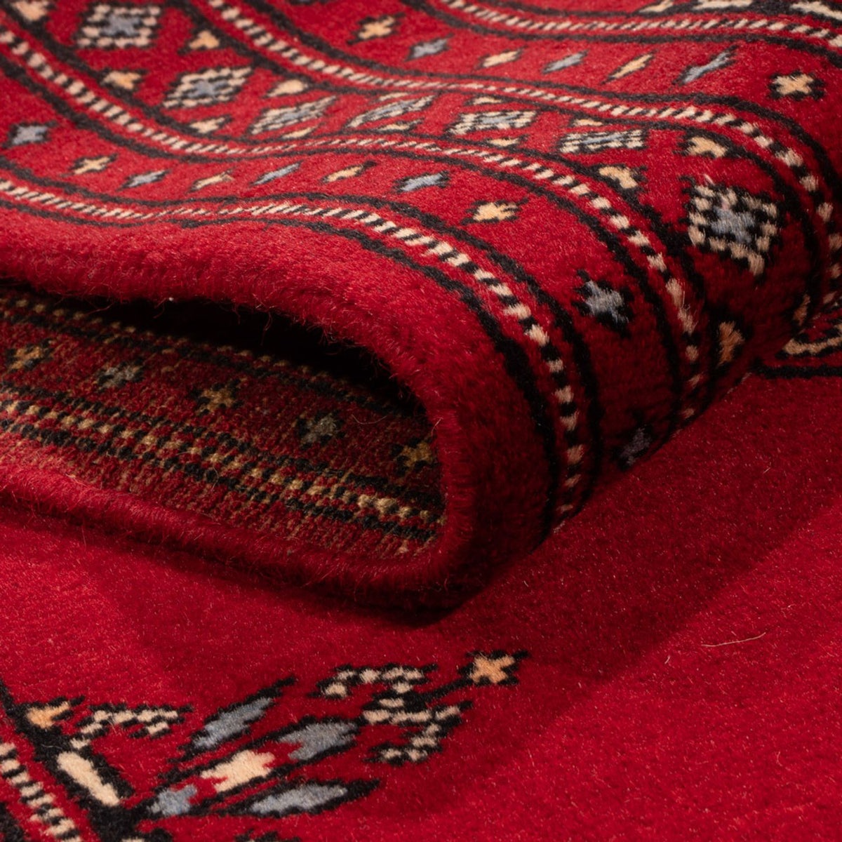 Loper Pakistaans tapijt - 262 x 77 cm - rood