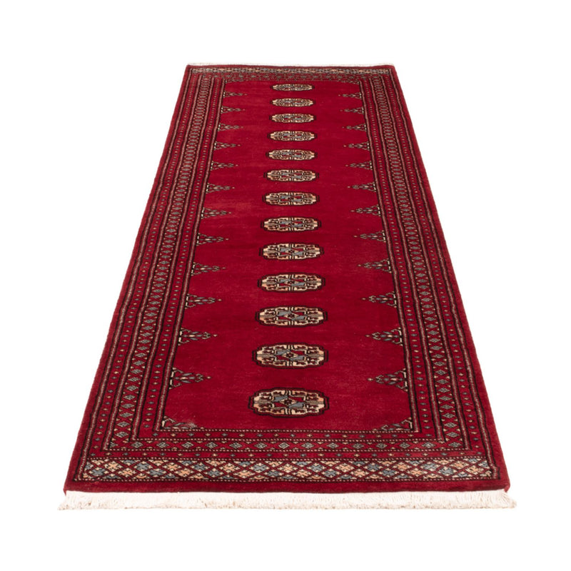 Loper Pakistaans tapijt - 262 x 77 cm - rood