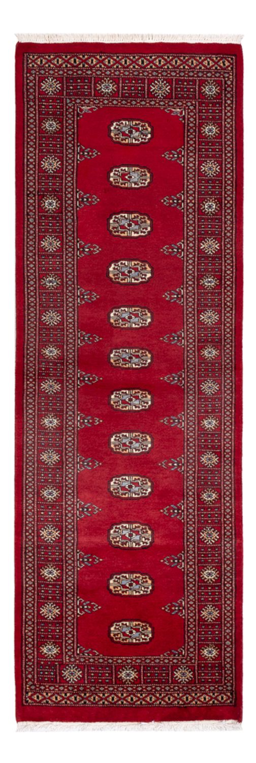 Loper Pakistaans tapijt - 239 x 79 cm - rood