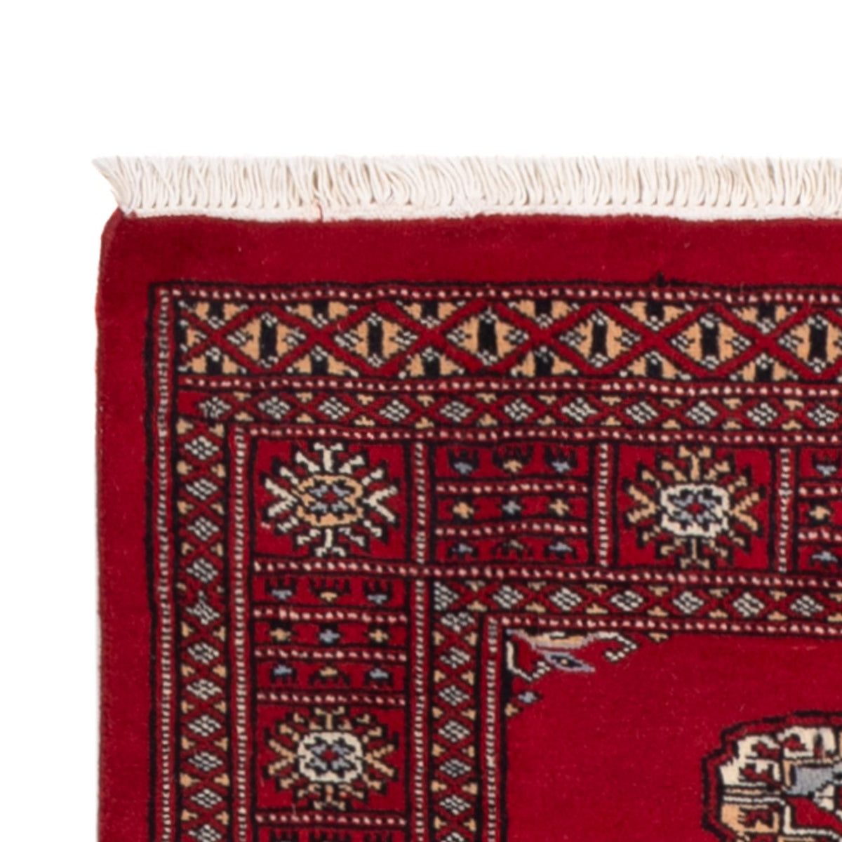 Loper Pakistaans tapijt - 239 x 79 cm - rood