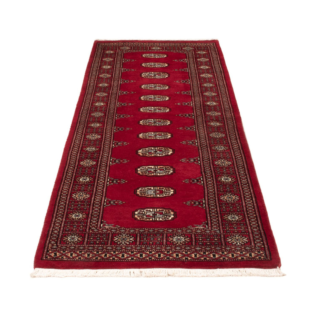 Loper Pakistaans tapijt - 239 x 79 cm - rood