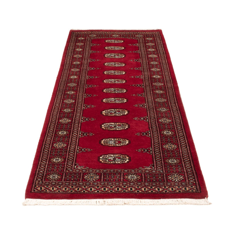 Loper Pakistaans tapijt - 239 x 79 cm - rood
