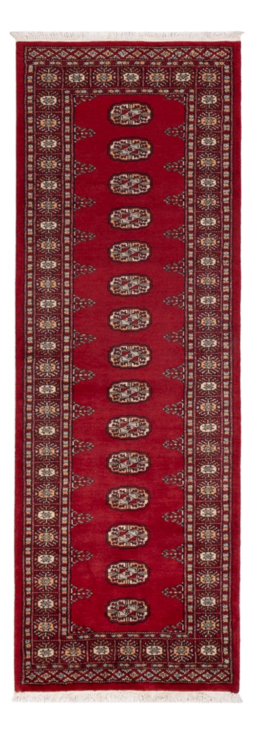 Loper Pakistaans tapijt - 235 x 79 cm - rood