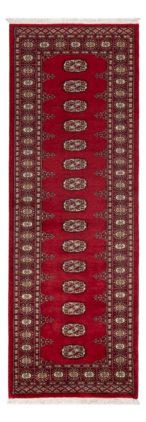 Loper Pakistaans tapijt - 235 x 79 cm - rood