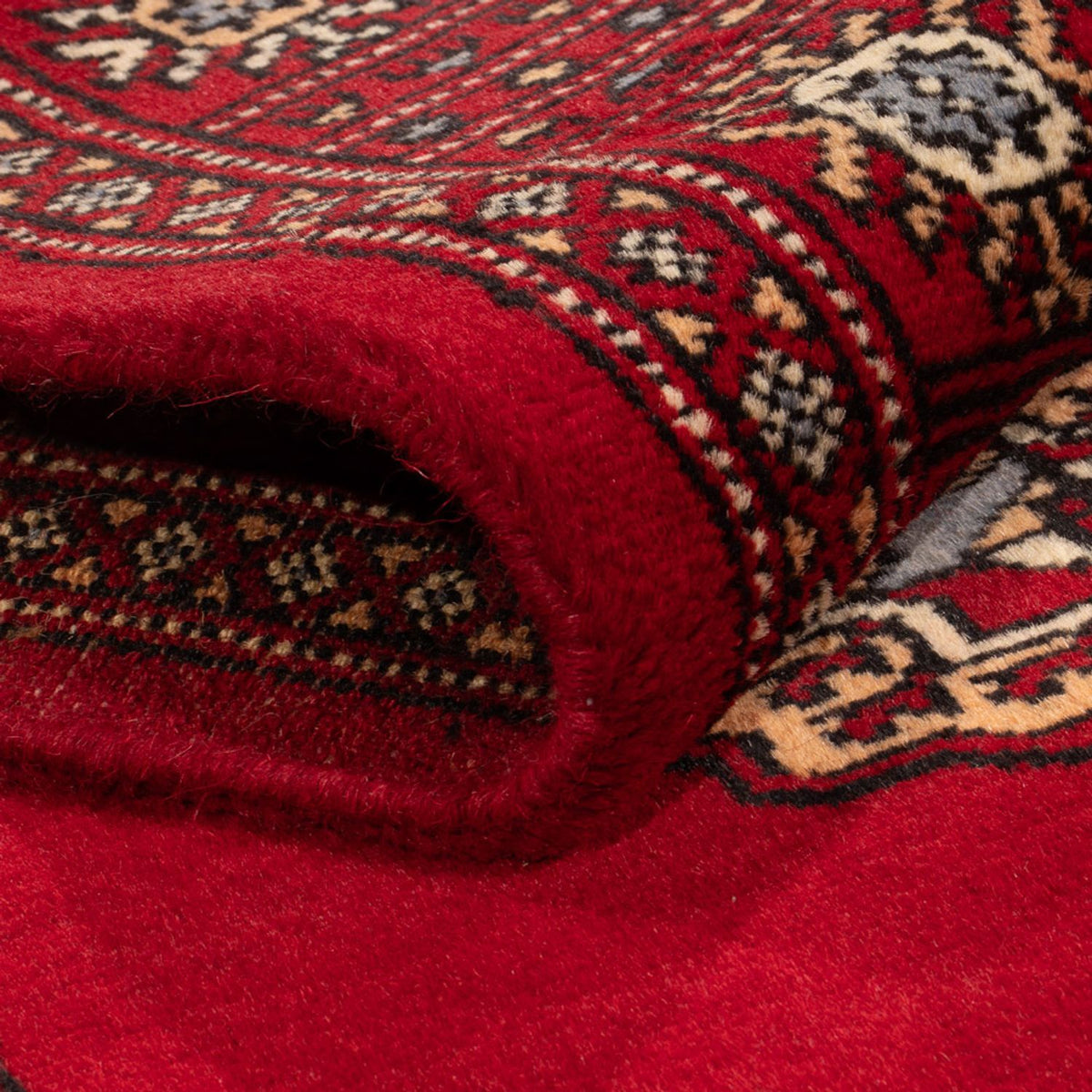 Loper Pakistaans tapijt - 247 x 79 cm - rood