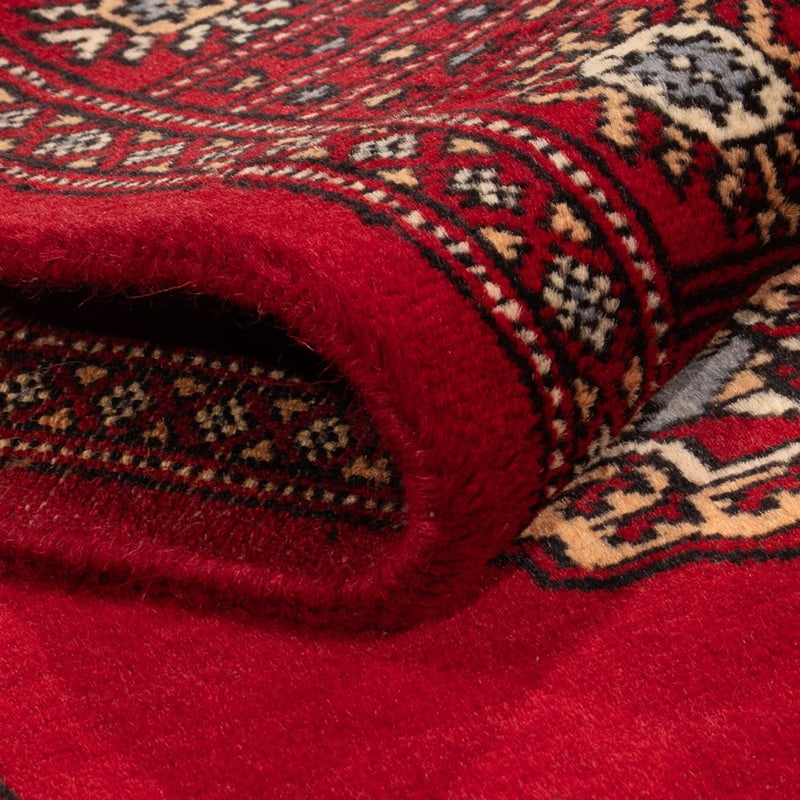 Loper Pakistaans tapijt - 247 x 79 cm - rood
