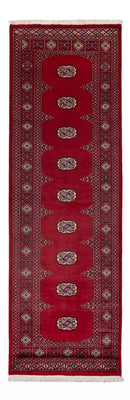 Loper Pakistaans tapijt - 247 x 77 cm - rood
