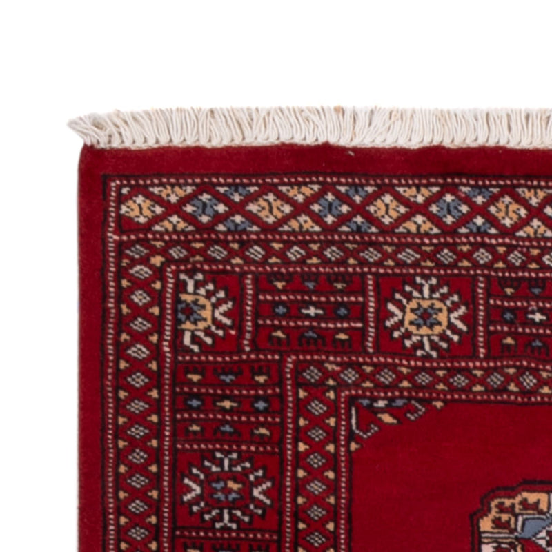 Loper Pakistaans tapijt - 247 x 77 cm - rood