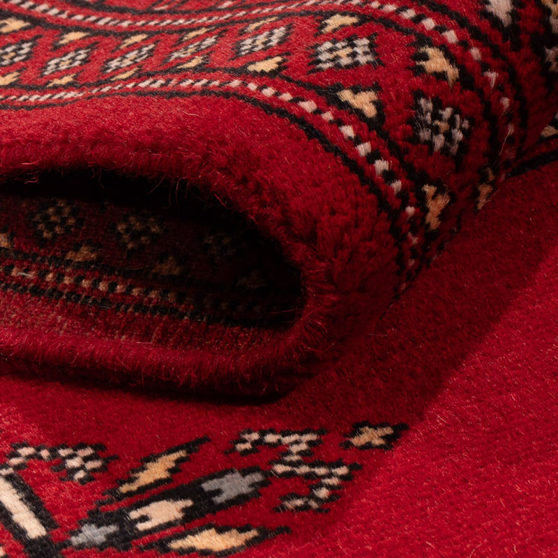 Loper Pakistaans tapijt - 247 x 77 cm - rood