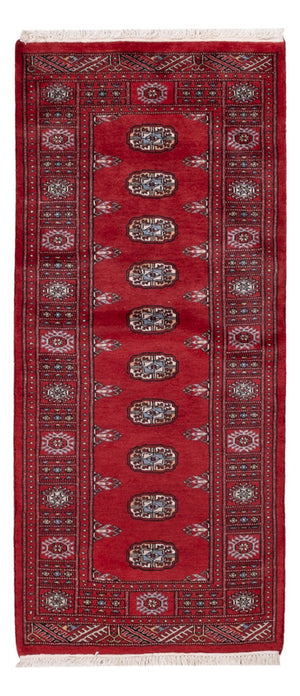 Loper Pakistaans tapijt - 179 x 79 cm - rood
