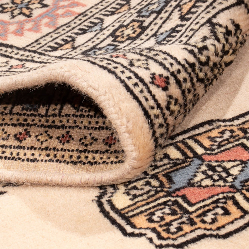 Loper Pakistaans tapijt - 217 x 76 cm - beige