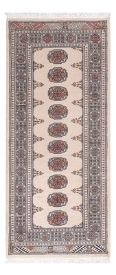 Loper Pakistaans tapijt - 182 x 77 cm - beige