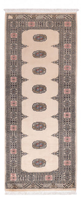 Loper Pakistaans tapijt - 195 x 77 cm - beige