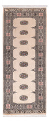 Pakistaans tapijt 77x195cm - Oosters Tapijt - Loper / Beige / 77 x 195 cm Loper