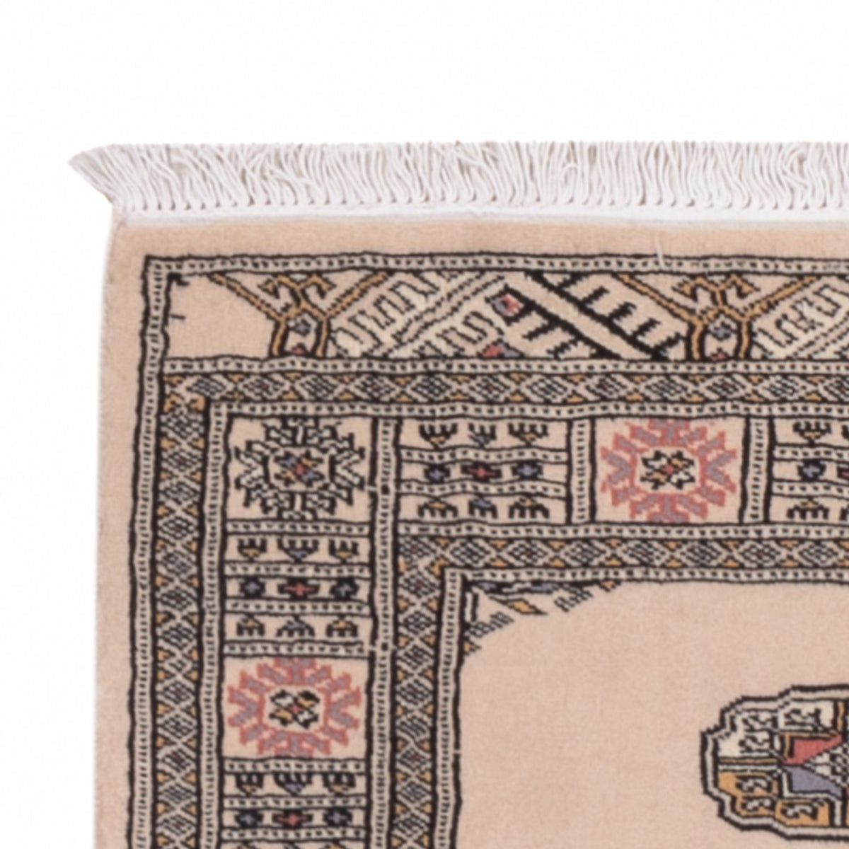 Loper Pakistaans tapijt - 195 x 77 cm - beige