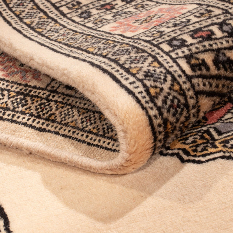 Loper Pakistaans tapijt - 195 x 77 cm - beige