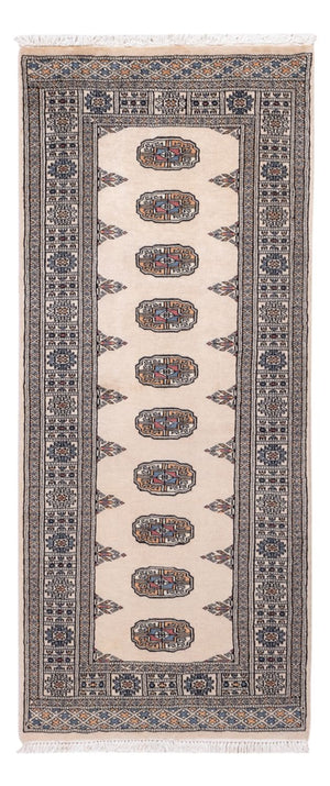 Loper Pakistaans tapijt - 183 x 76 cm - beige