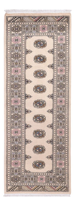 Loper Pakistaans tapijt - 206 x 75 cm - beige
