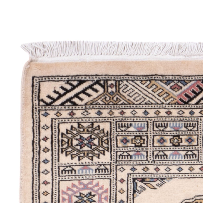 Loper Pakistaans tapijt - 206 x 75 cm - beige