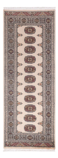 Loper Pakistaans tapijt - 204 x 75 cm - beige