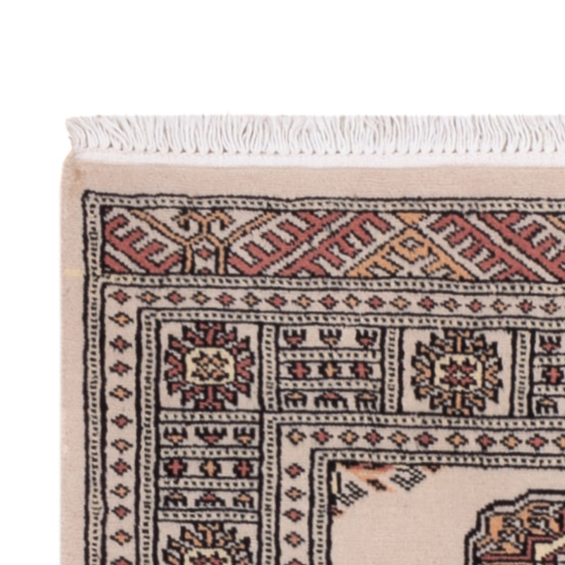 Loper Pakistaans tapijt - 204 x 75 cm - beige
