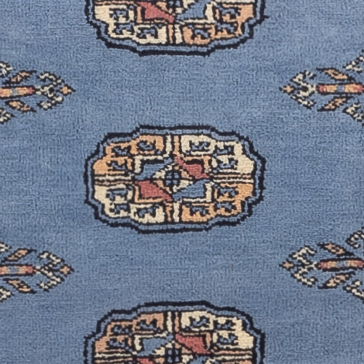 Loper Pakistaans tapijt - 201 x 77 cm - blauw