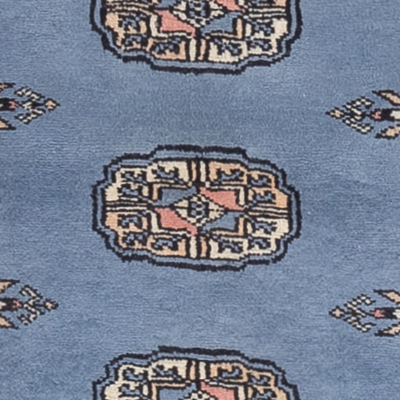 Loper Pakistaans tapijt - 196 x 77 cm - blauw