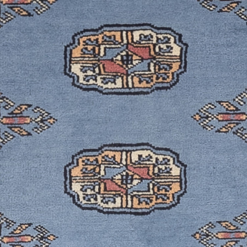 Loper Pakistaans tapijt - 197 x 77 cm - blauw