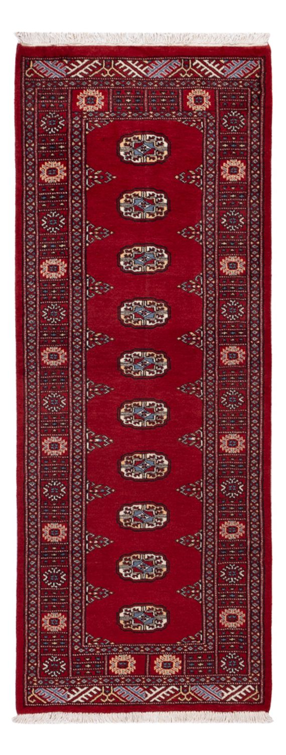 Loper Pakistaans tapijt - 200 x 79 cm - rood