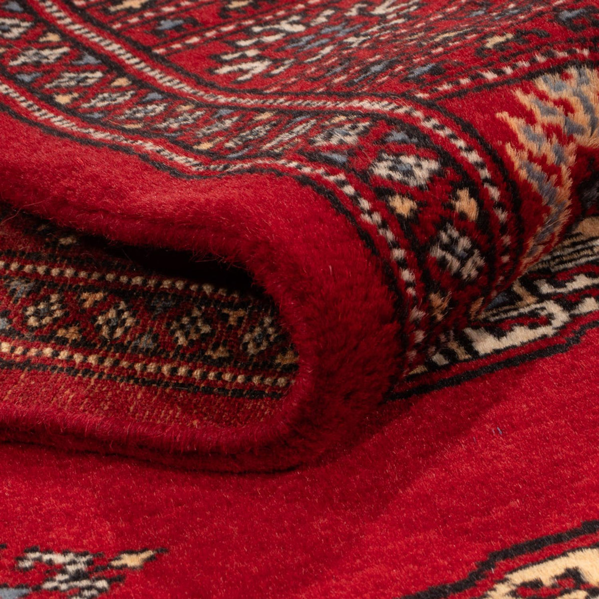 Loper Pakistaans tapijt - 200 x 79 cm - rood