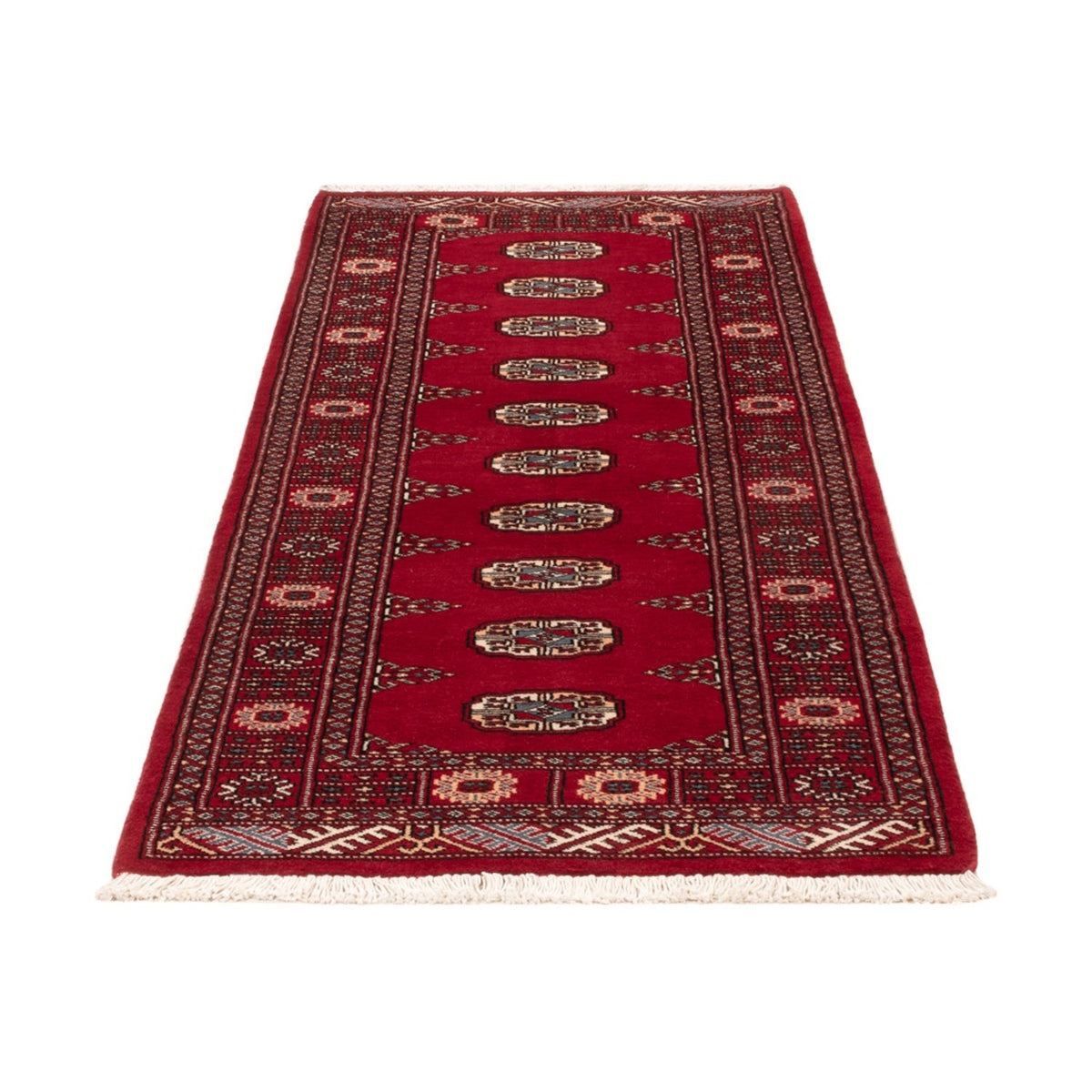 Loper Pakistaans tapijt - 200 x 79 cm - rood