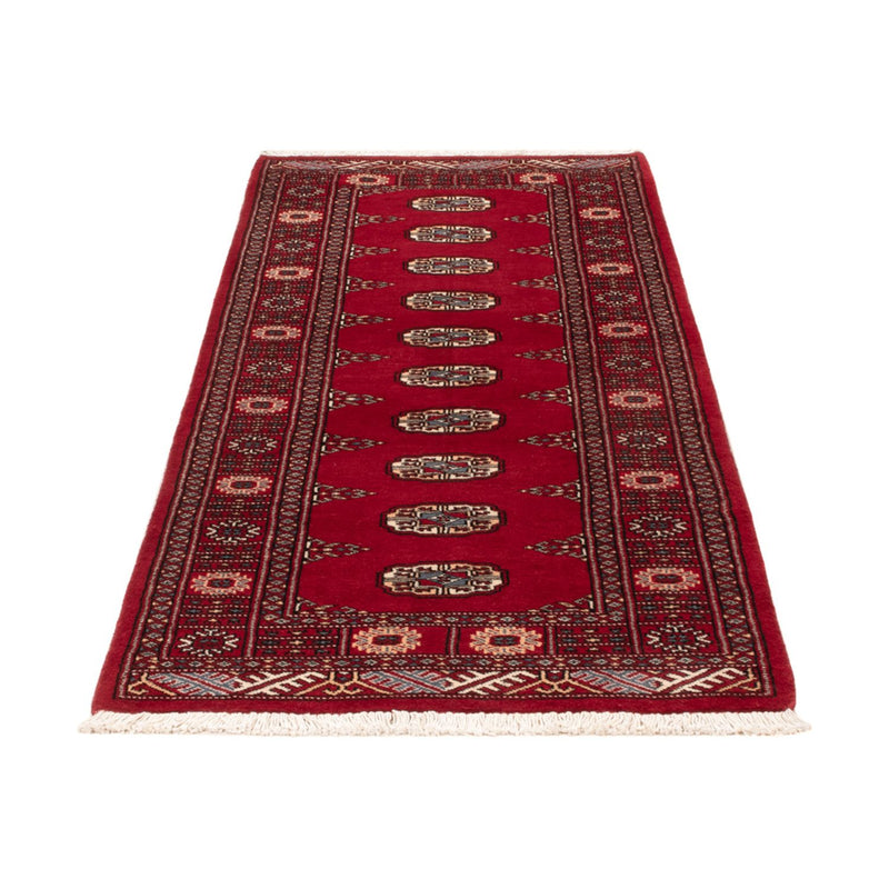 Loper Pakistaans tapijt - 200 x 79 cm - rood