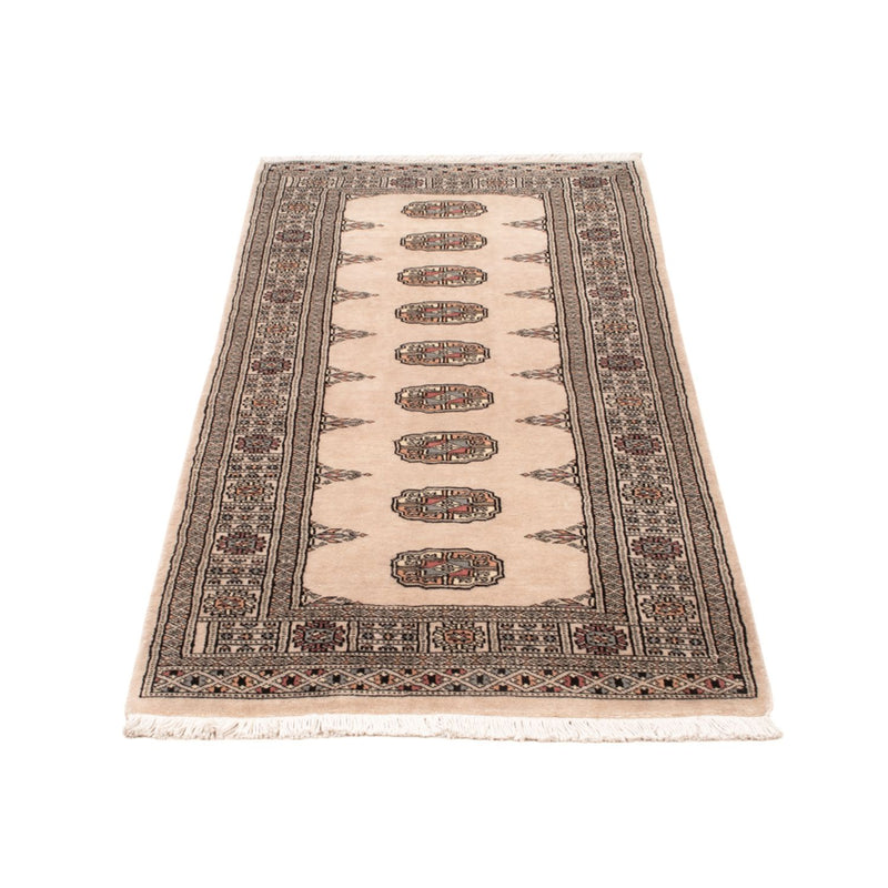 Loper Pakistaans tapijt - 193 x 77 cm - beige