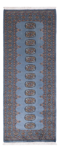 Loper Pakistaans tapijt - 189 x 75 cm - blauw