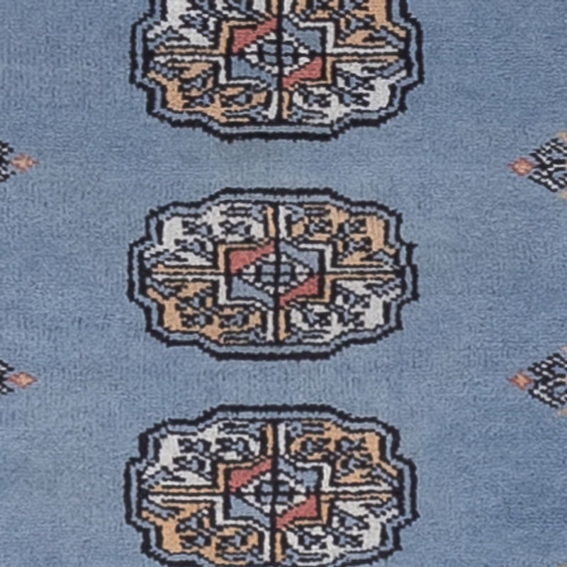 Loper Pakistaans tapijt - 189 x 75 cm - blauw