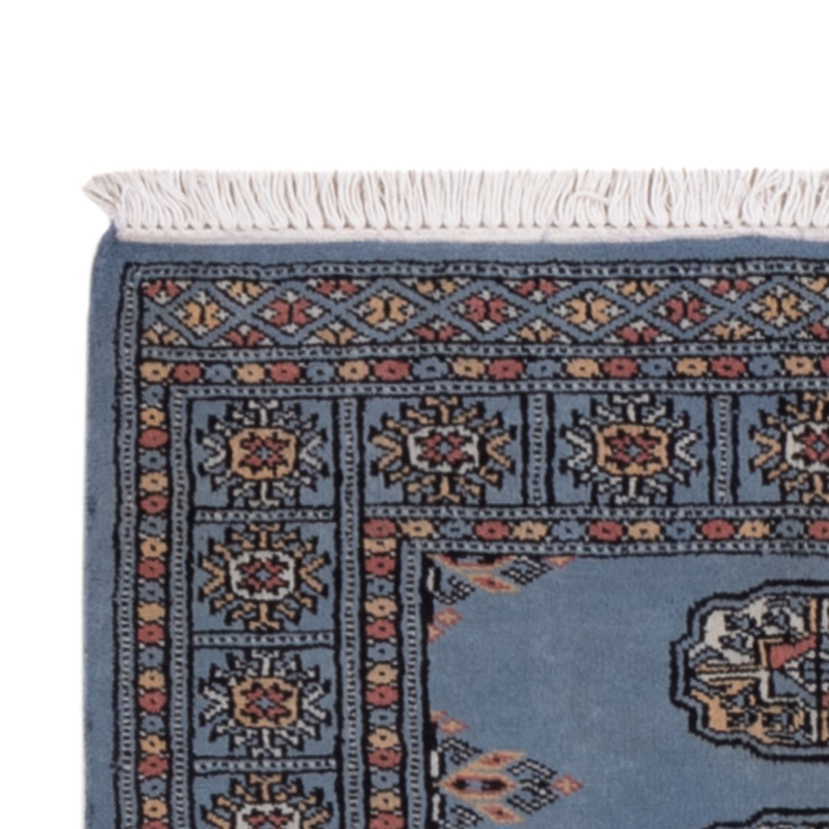 Loper Pakistaans tapijt - 189 x 75 cm - blauw