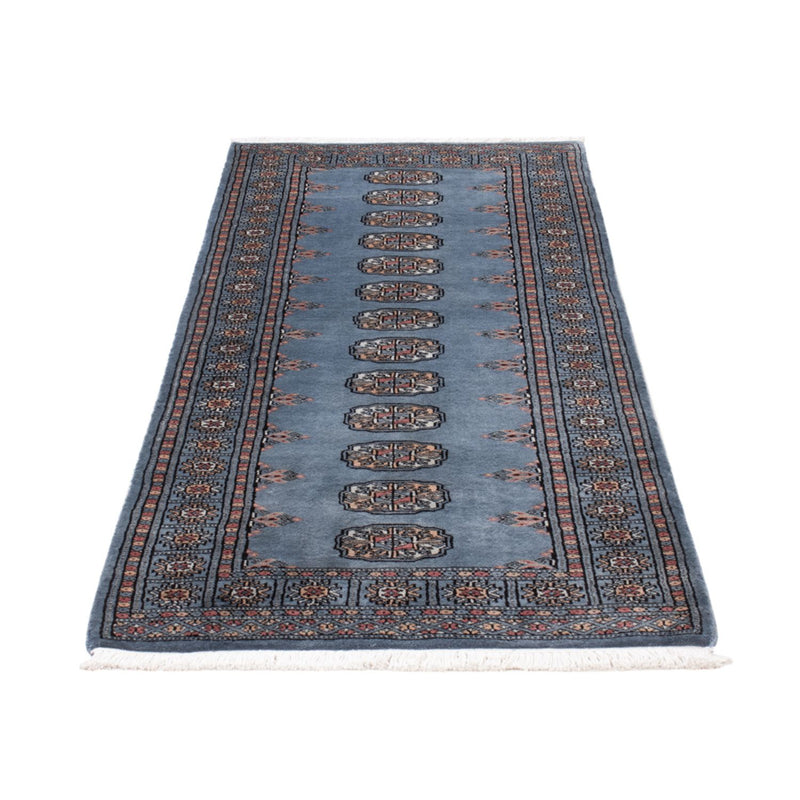 Loper Pakistaans tapijt - 189 x 75 cm - blauw